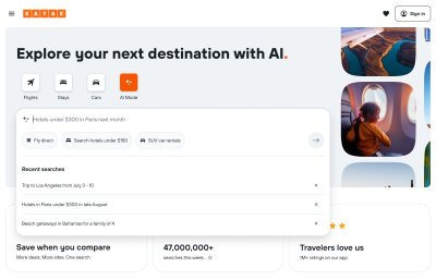 Kayak Revolutionizes Travel Planning with "AI Mode": Conversational AI Takes Center Stage for Seamless Bookings