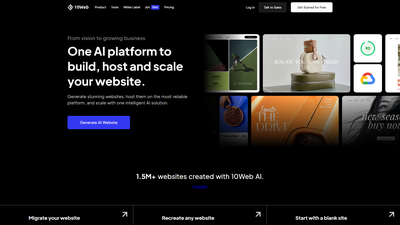 10Web Screenshot