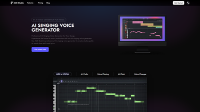 ACEStudio Screenshot