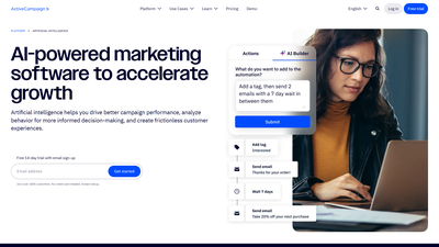 ActiveCampaign Screenshot