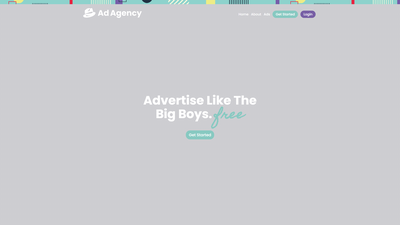 Ad Agency Screenshot