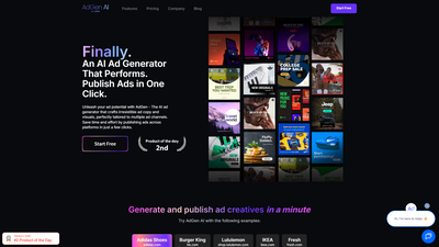 AdGen AI Screenshot