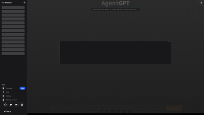 Agentgpt Screenshot