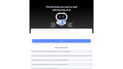 AI Bookstore Screenshot