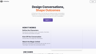 AI Chat Duo Screenshot