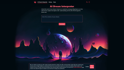 AI Dream Interpreter Screenshot