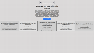 AI E-books Screenshot