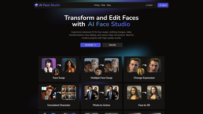 AI Face Studio Screenshot