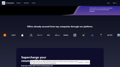 AI Geometric Screenshot