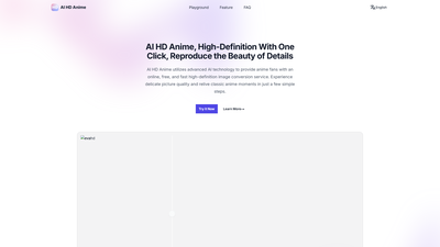 AI HD Anime Screenshot