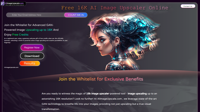 AI Image Upscale Screenshot