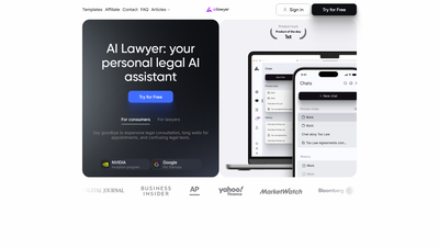 AI Lawyer Screenshot