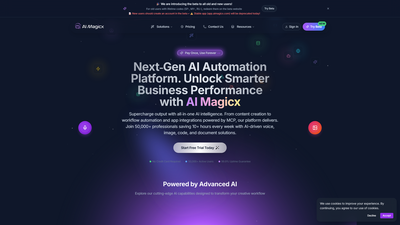 AI Magicx Screenshot