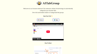 AI Tab Group Screenshot