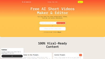 AI Video Cut Screenshot