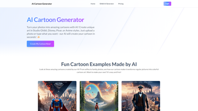 AICartoonGenerator Screenshot