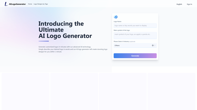AILogoGenerator Screenshot