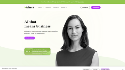 Aisera Screenshot