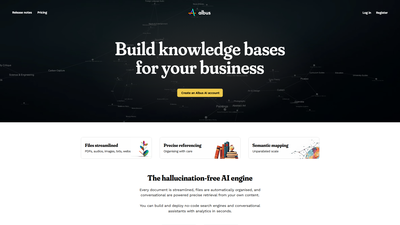 Albus.org Screenshot