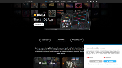 Algoriddim DJ Screenshot