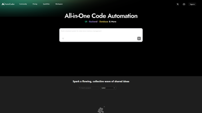 Autocoder.cc Screenshot