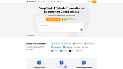 DeepSeek AI Screenshot