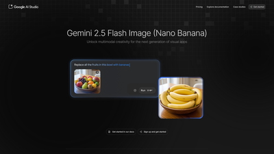 Google Nano Banana Screenshot