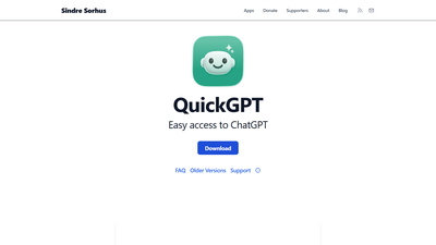 QuickGPT Screenshot