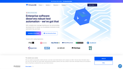 Virtuoso QA Screenshot