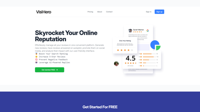 Visihero Screenshot