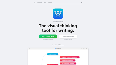 WriteMapper Screenshot
