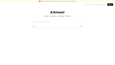 XAnswer Screenshot